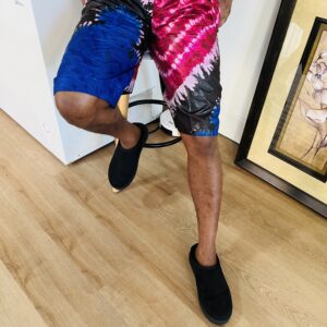 Colour riot Ankara shorts