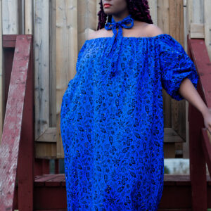 Blue Stoned Kaftan