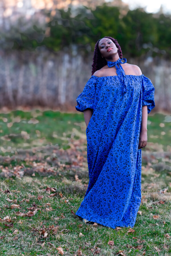 Blue Stoned Kaftan - Image 2