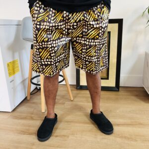 Criss Cross Ankara Shorts