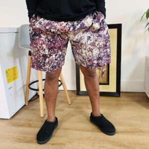Riot Creme ankara shorts