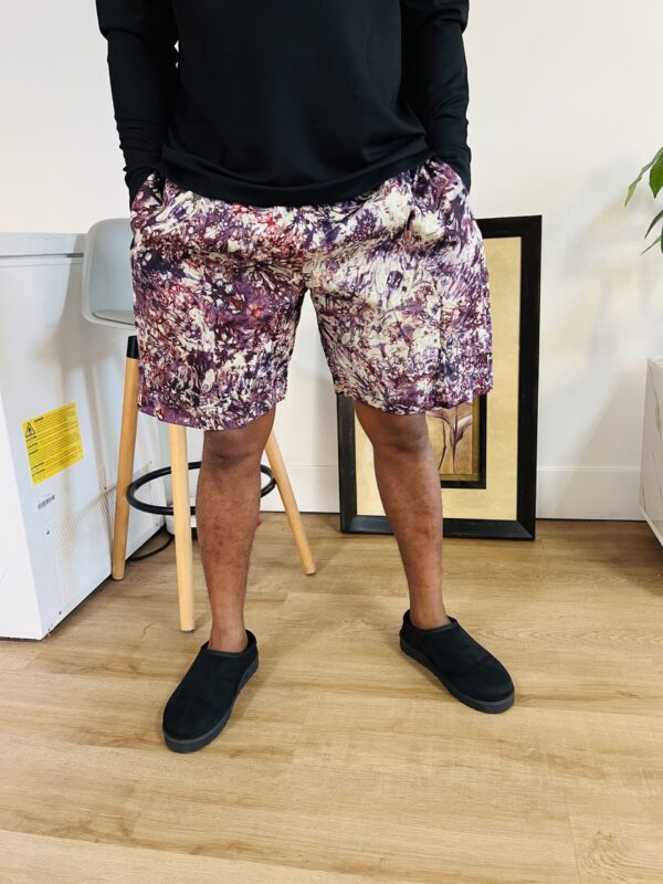 Riot Creme ankara shorts
