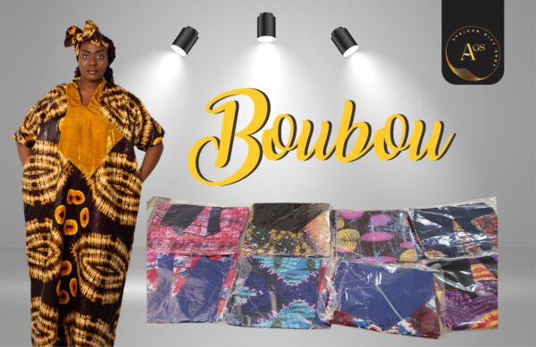 Silk Adire Boubou - Image 2