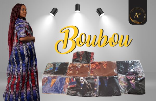 Silk Adire Boubou - Image 3