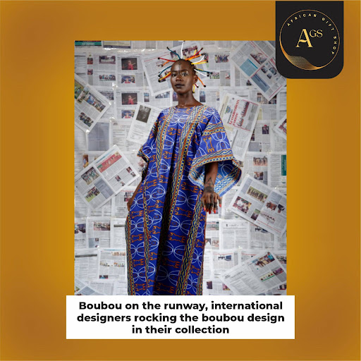 Boubou on the runway, International designers rocking the boubou design in their collection.