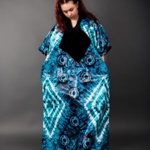 Turquoise Blue Kaftan