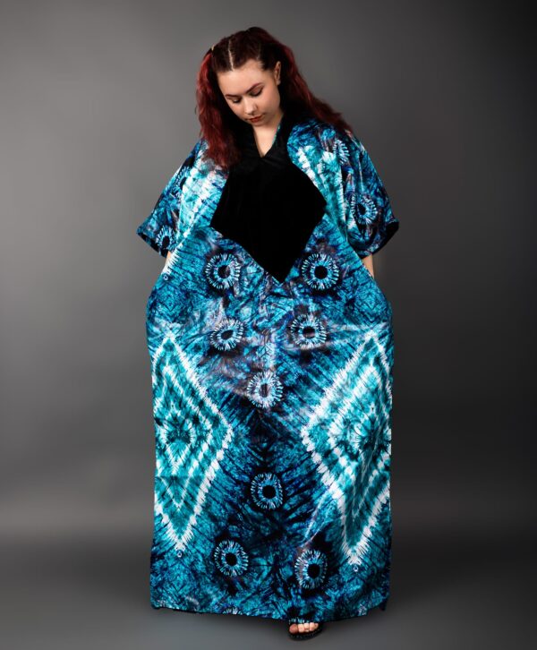 Turquoise Blue Kaftan