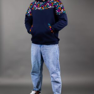 Spiral Patterned Hoodie