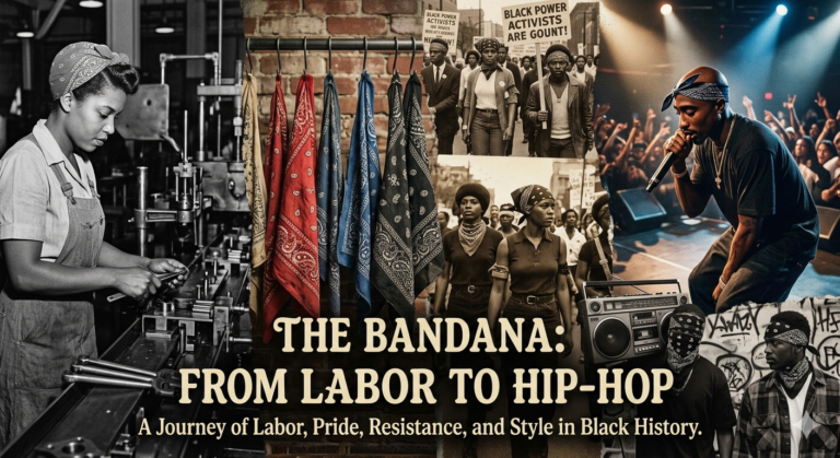 The History of Bandanas in Black Labor and Hip-Hop Culture